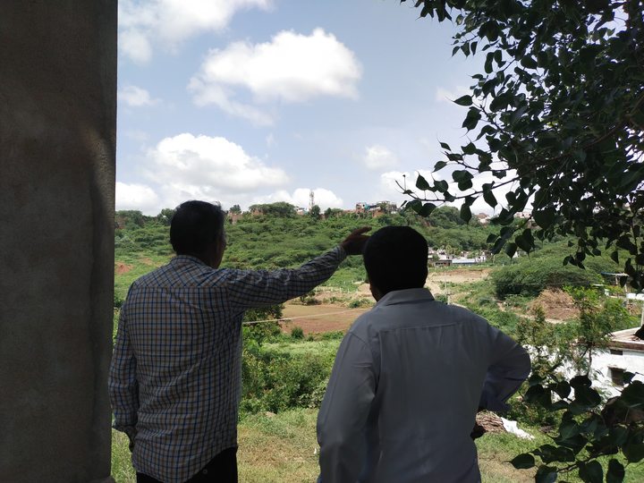 In Waldoddi, walk with a collaborator, listening to stories of wells and settlements as archives of everyday life